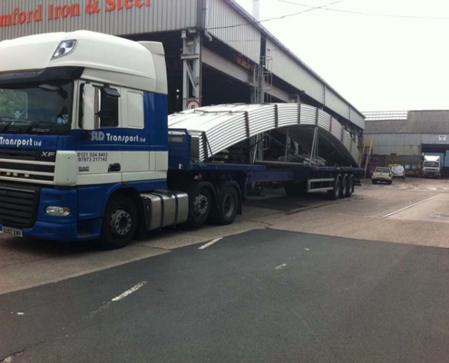 Delivery of Heavy Building Products and Steel by SLD Transport Ltd